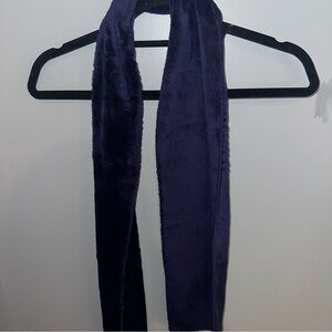 Purple North Face Scarf